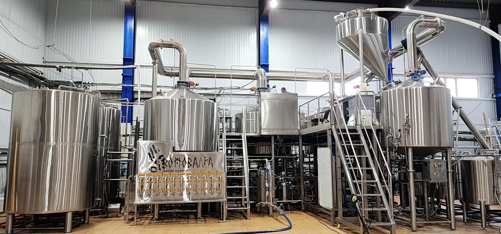 Автомат пивоварня 3000л brewery equipm